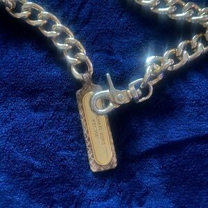 Michael Kors silver Chain belt